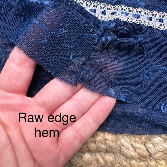 Y2K Rampage Intimates Babydoll Lingerie Bra Top Sz M - Picture 5 of 7